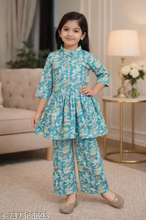Co-Ord Set for Daily Wear for kids Festive & Party Occasions