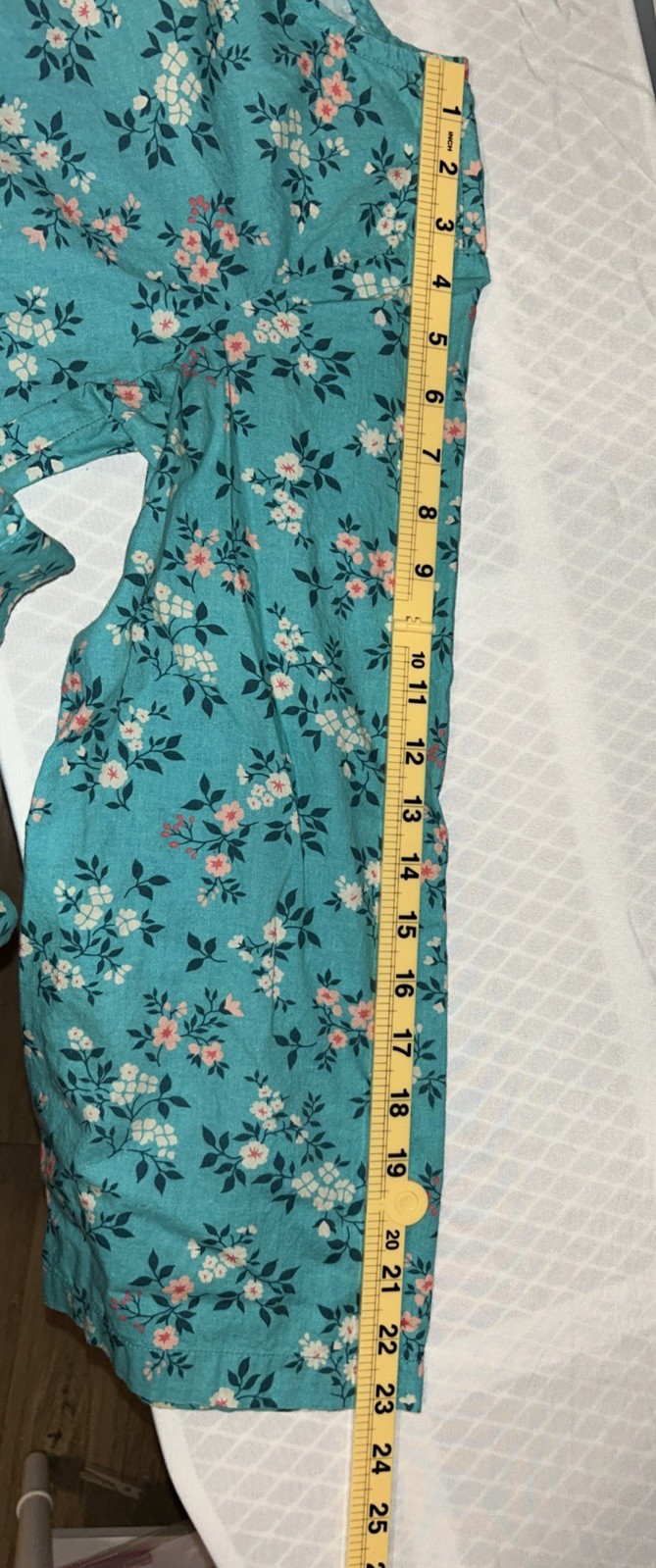 Sapphire Brand Shalwar (Salwar) Kameez Pakistani Extra Small Teal Floral