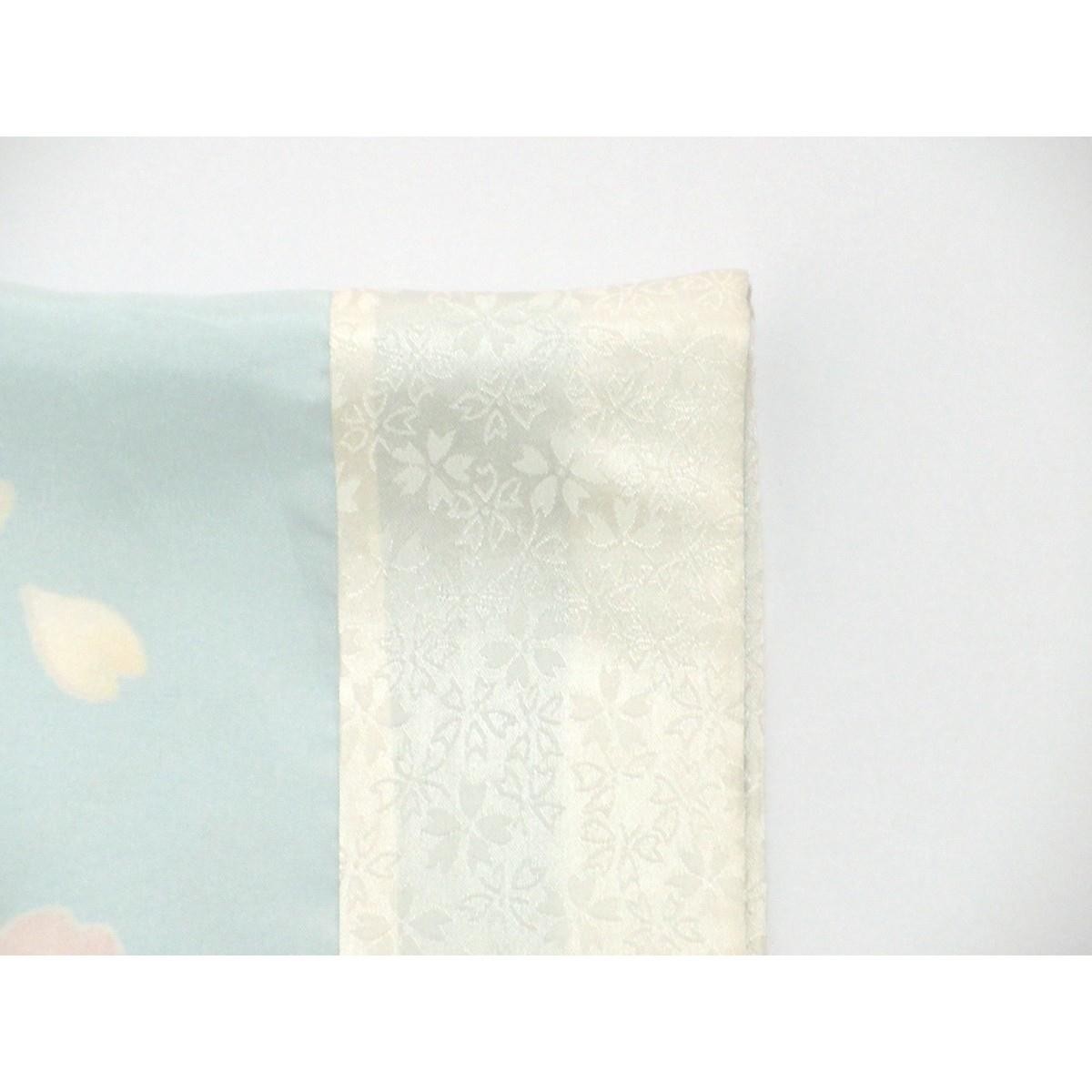 Authentic Japanese Kimono, Yuzen dyeing with gold leaf and gradation dyeing….
