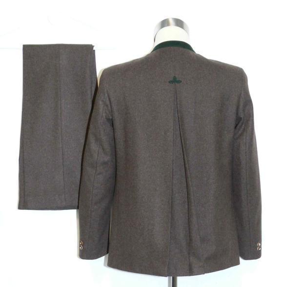 BROWN WOOL Winter Oktoberfest Jacket Pants Men Military AUSTRIA Hunting M
