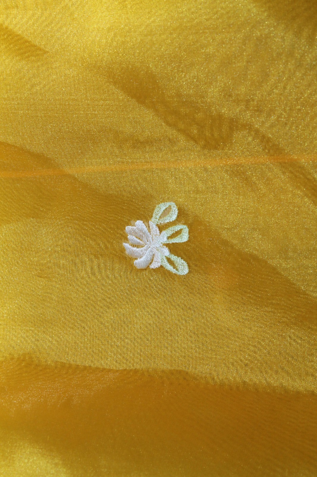 Traditional Korean Hanbok Set Yellow Embroidered Chima Jeogori Custom Made