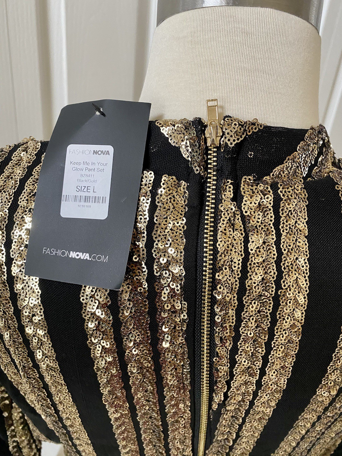 New Sequins Sari With Blouse Crop Top