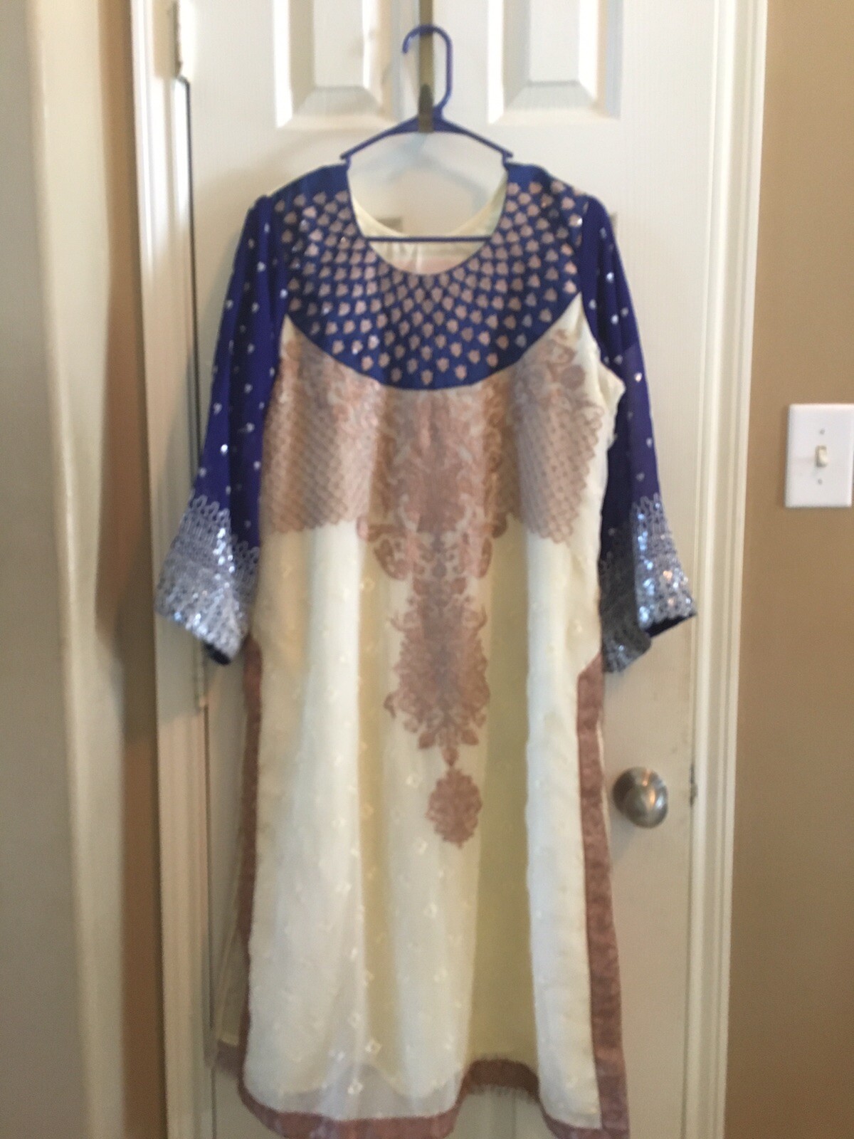 Pakistani Designer Charizma Chiffon Embroidered Sequin Work Party Wear Suits XL