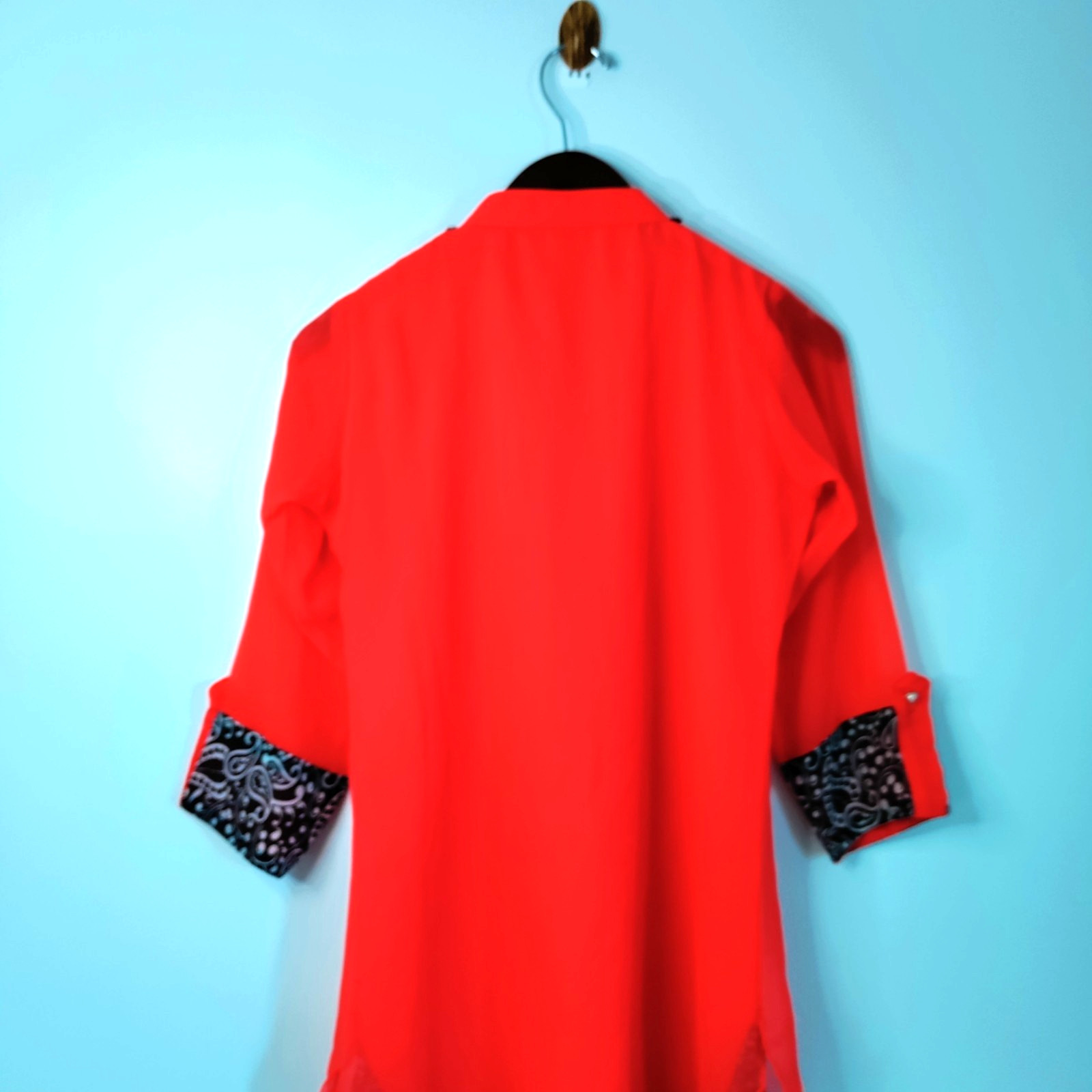 Beautiful Kurti Ladies Ethnic Wear Dress Red Women 38 Fashion Traditional Artsy