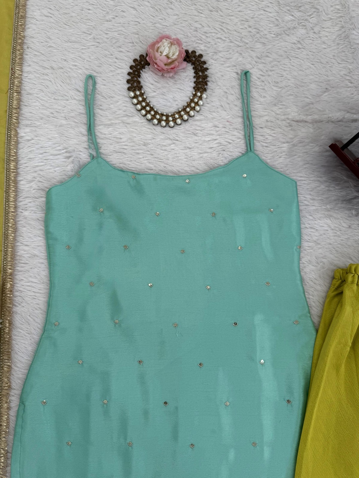 Partywear plazzo suit Bollywood Trending Artical Most Selling Wedding collection