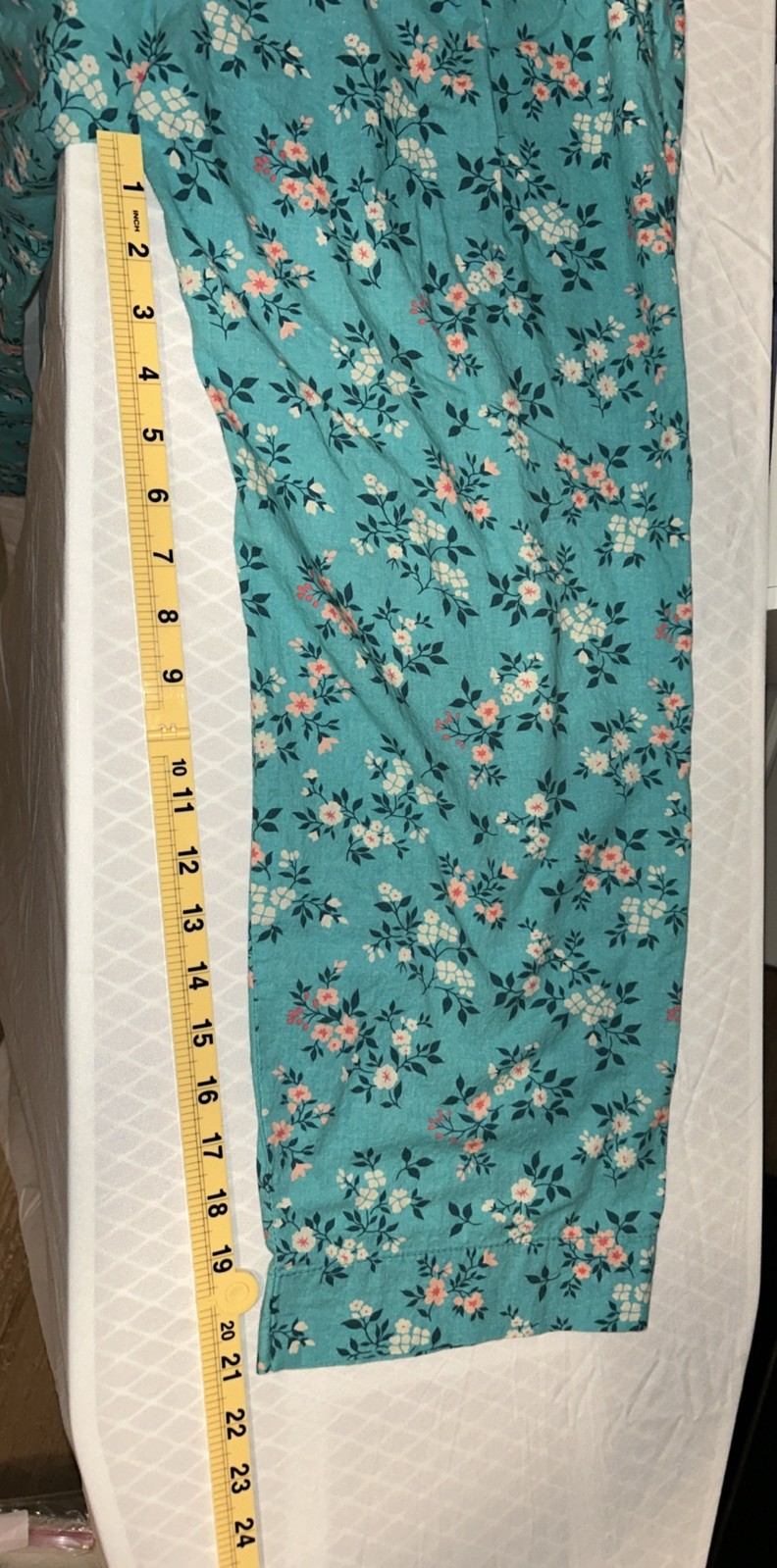 Sapphire Brand Shalwar (Salwar) Kameez Pakistani Extra Small Teal Floral