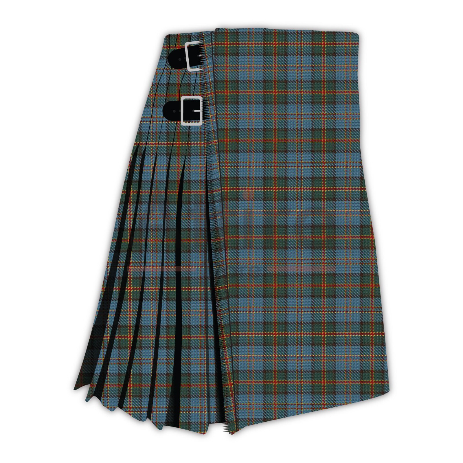 Scottish Handmade Traditional Hawaii Tartan Kilt – Hawaii District Tartan Kilt