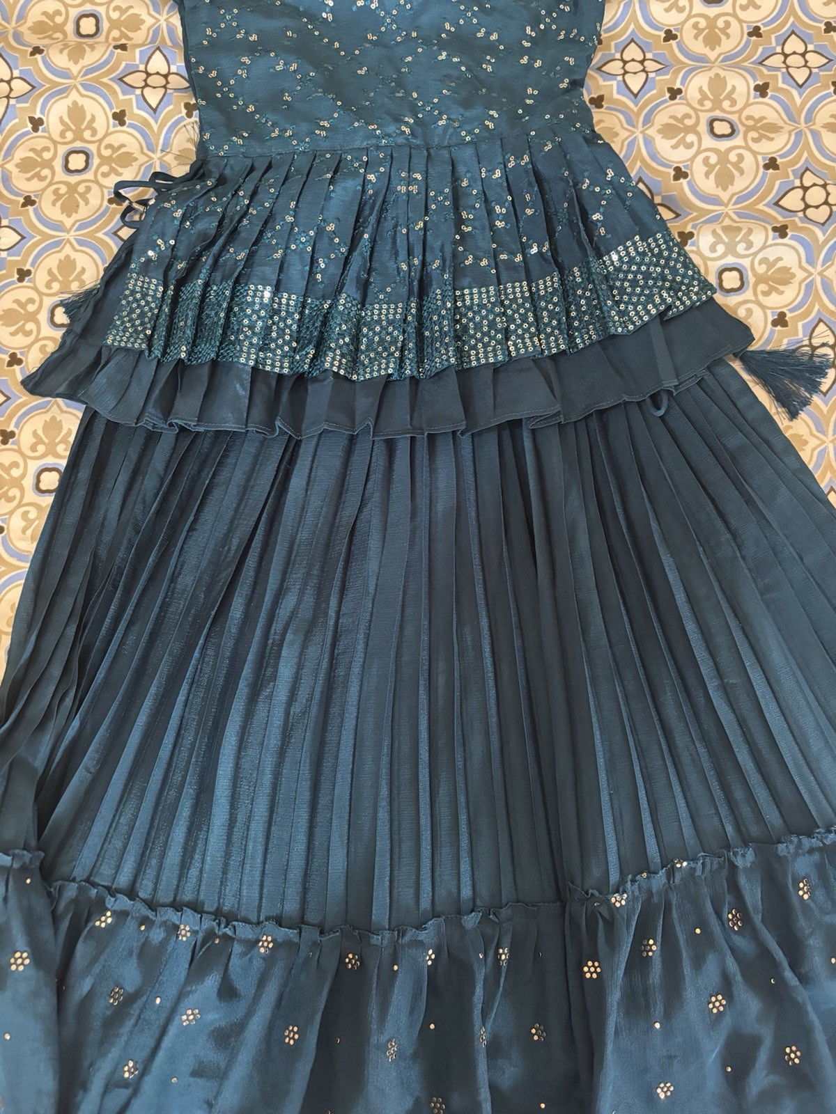 Lehanga Chaniya Choli Skirt Top Indian Pakistani Girl Wedding Party Ethnic Dress