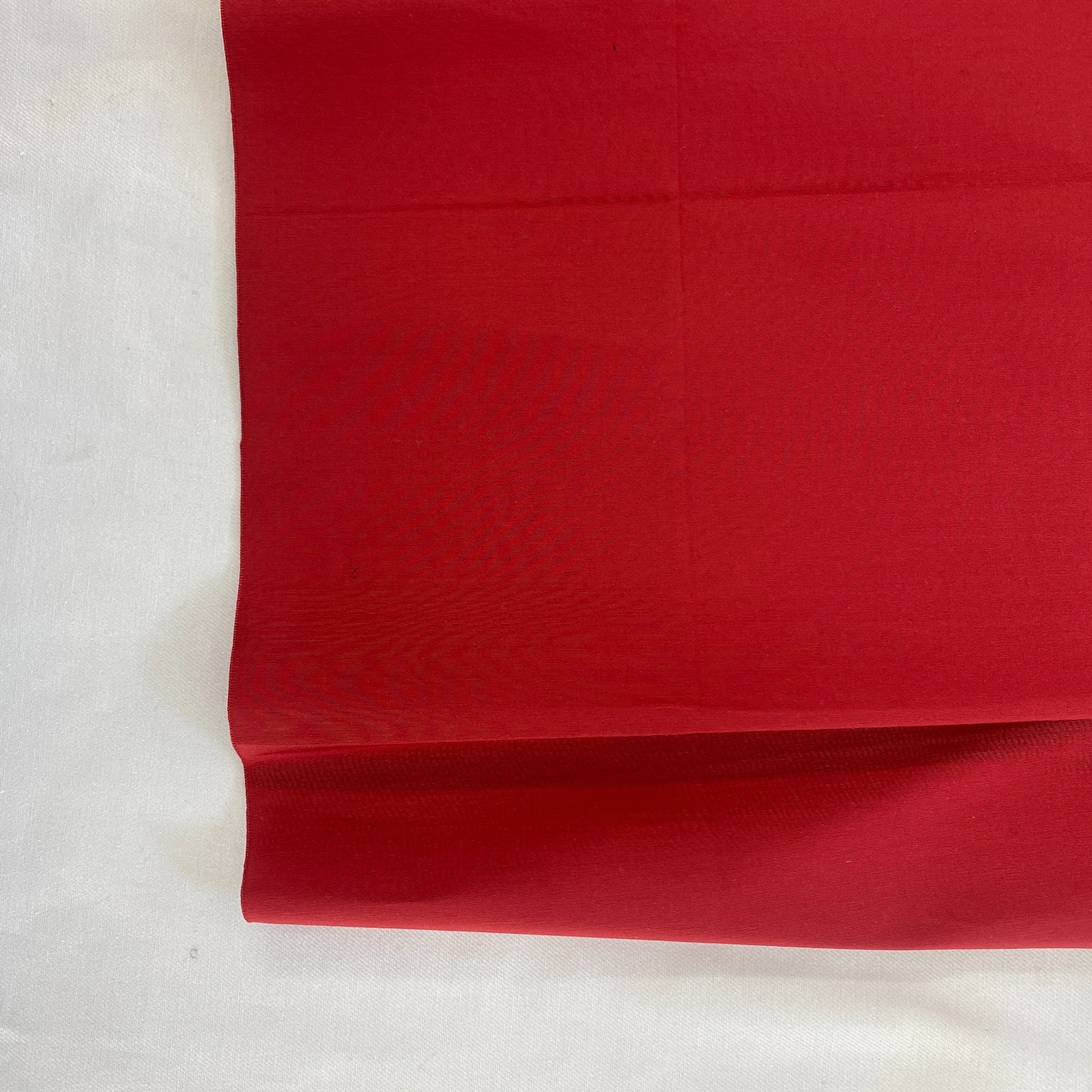 Japanese Vintage Kimono Nagoya Obi Silk Red Traditional Authentic 135x 11 in