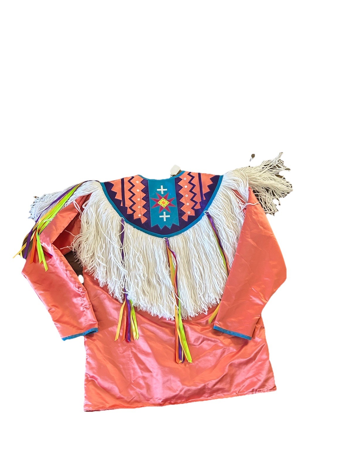 Regalia Native American Style Men’s Grass Dress Costume Handmade Tassels Powwow