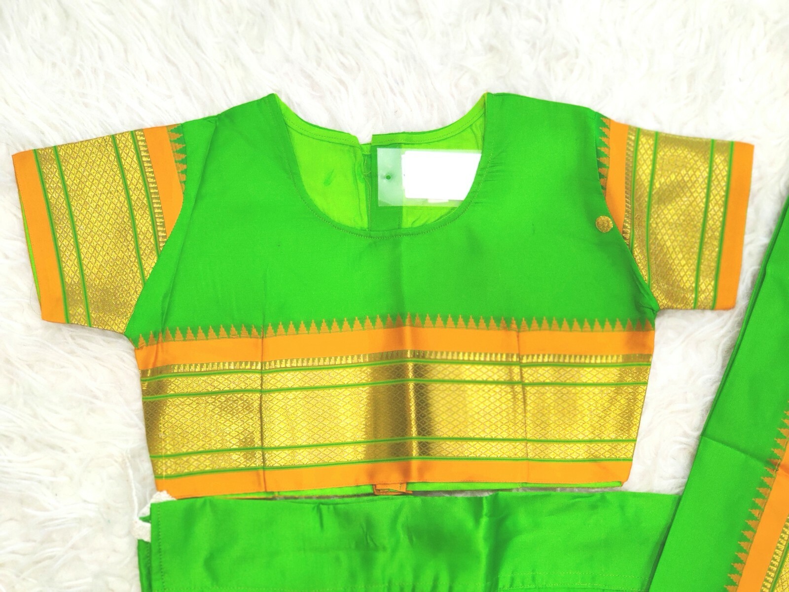 Kids pre stitched saree, 4year girl saree, Indian kids saree, toddler saree