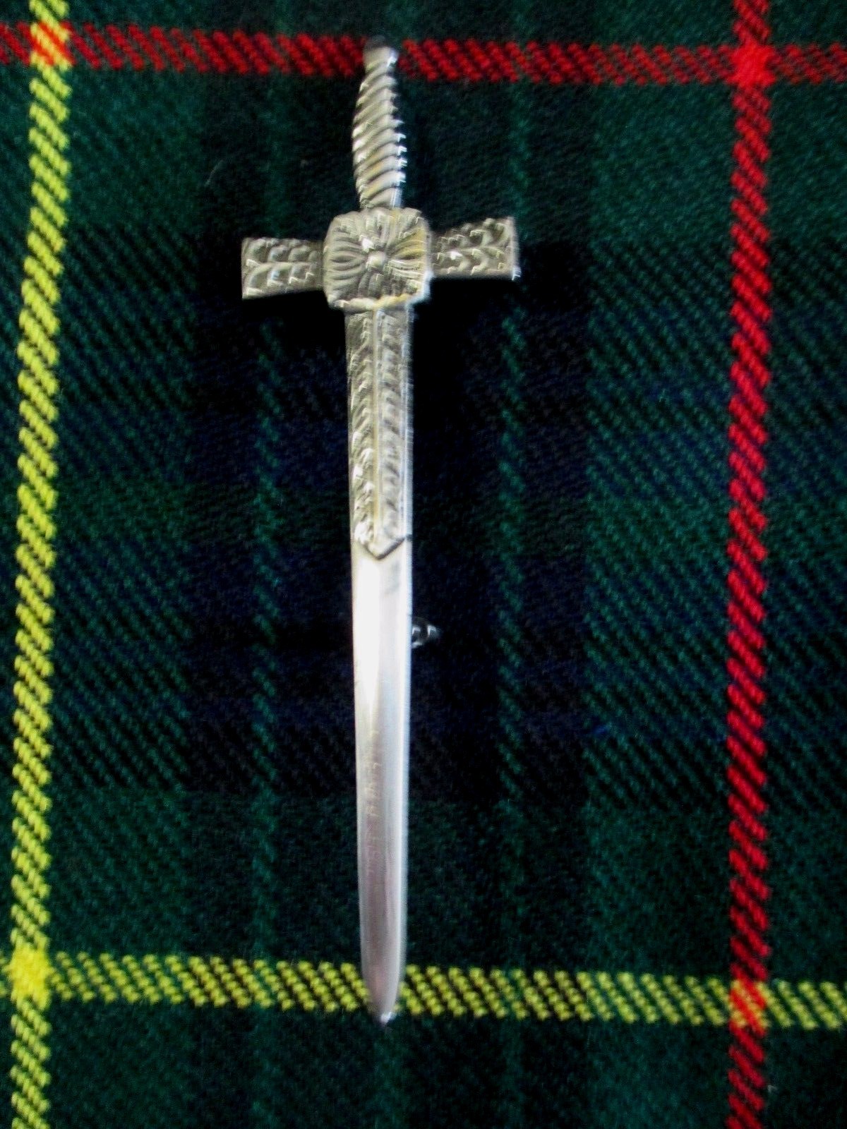 NEW Celtic Sword (Antiqued Nickel Finish) Kilt Pin Accessory for Kilts