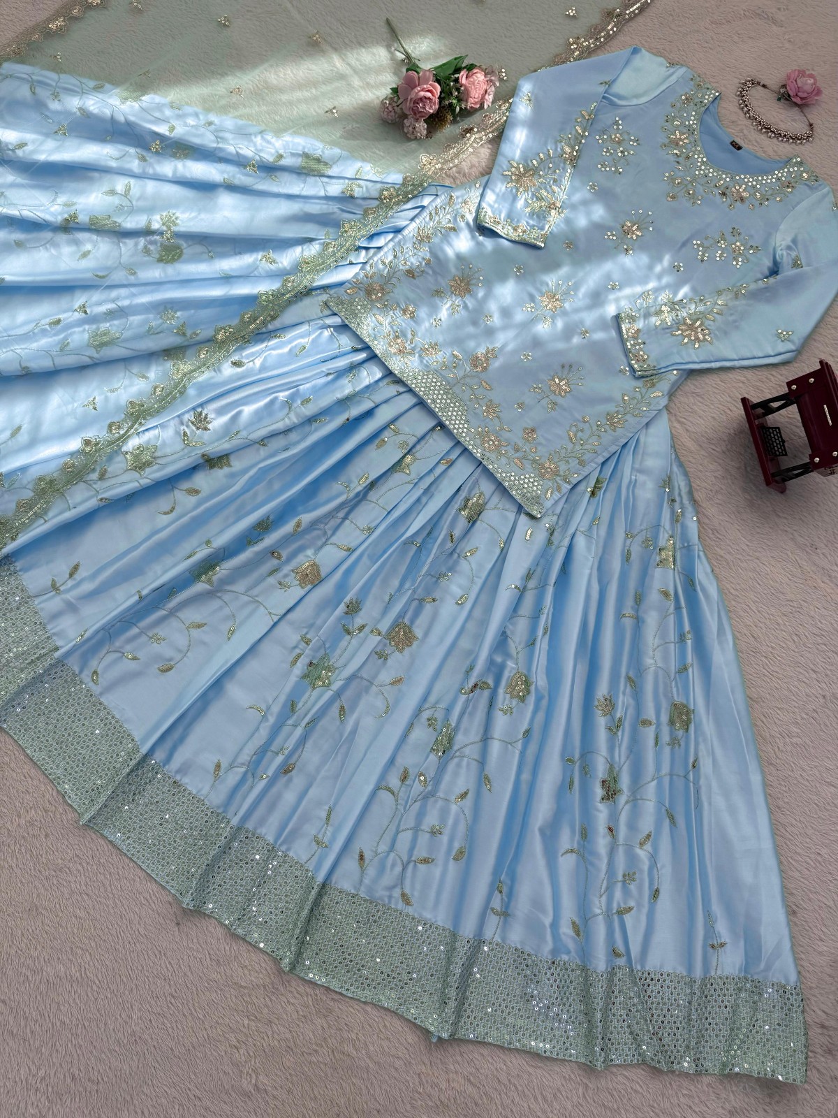 Ready Made Suit Lehenga Indian Bridal New Dress Party Wear Pakistani Bollywood