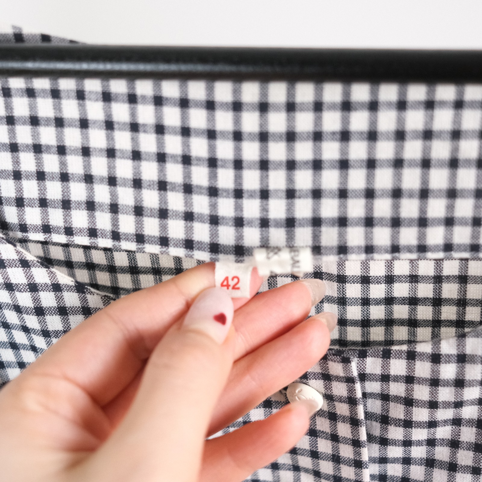 Austrian Alpine Cotton Folk Dres Checked Lace Trim Dirndl Style Size 42