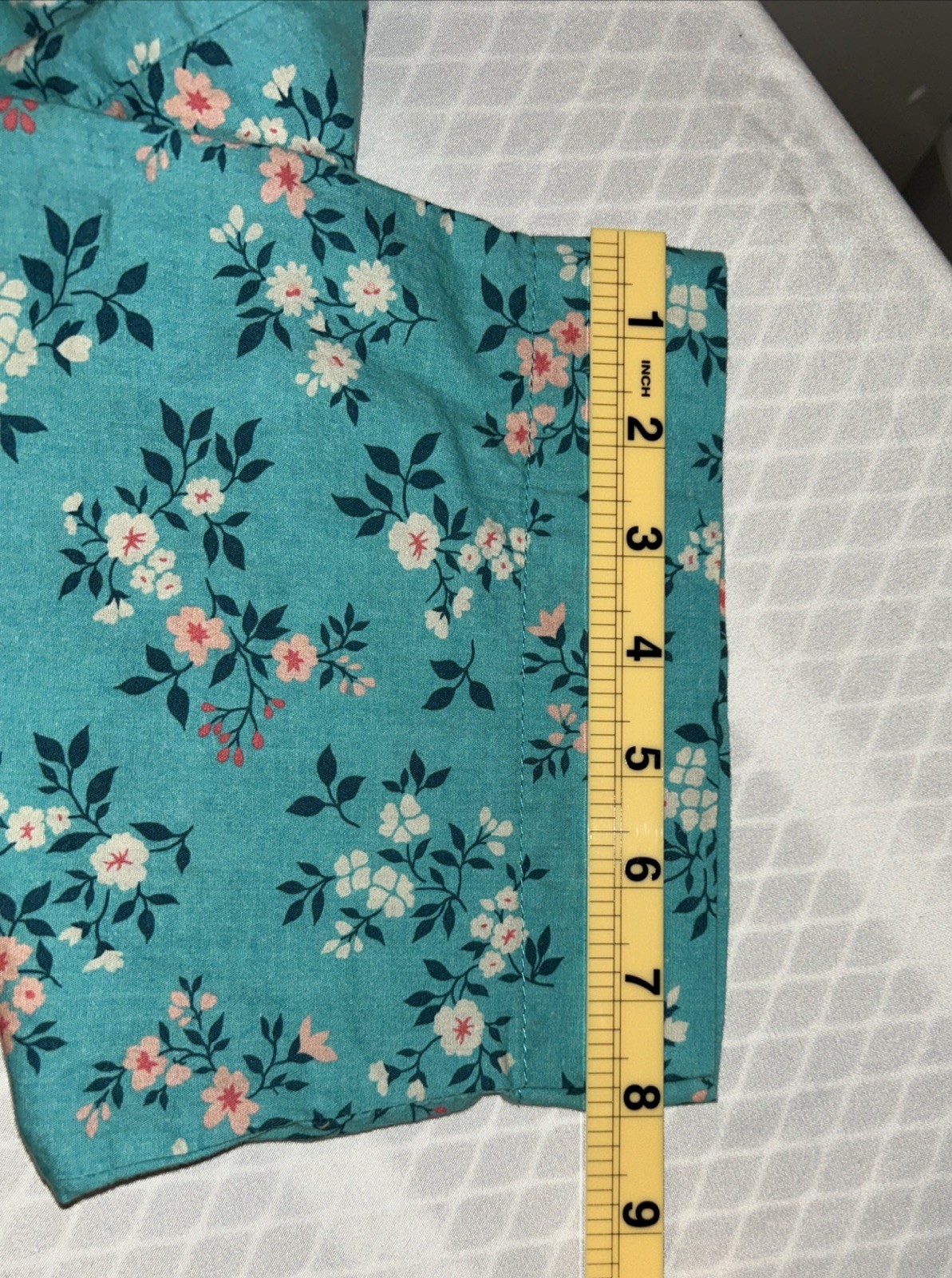 Sapphire Brand Shalwar (Salwar) Kameez Pakistani Extra Small Teal Floral
