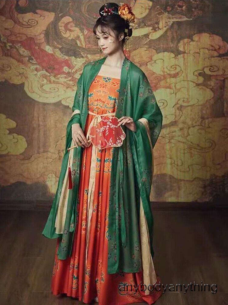 Oriental Costume Tang Dynasty Modern Hanfu Women Chinese Traditional Stage Dance