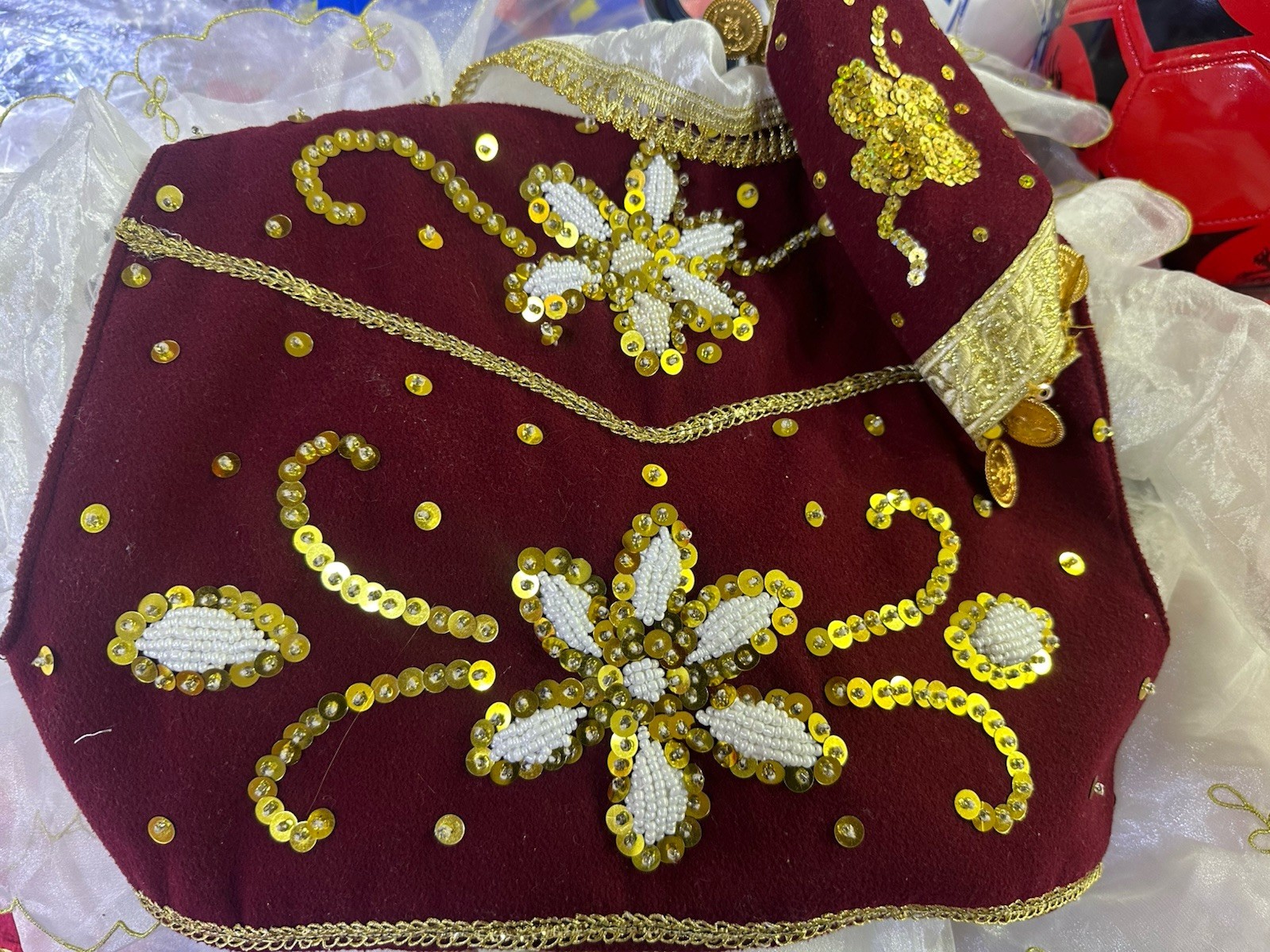 NEW ALBANIAN TRADITIONAL POPULAR FOLK COSTUME SUIT GIRLS-6-8 YEARS-HANDMADE-R