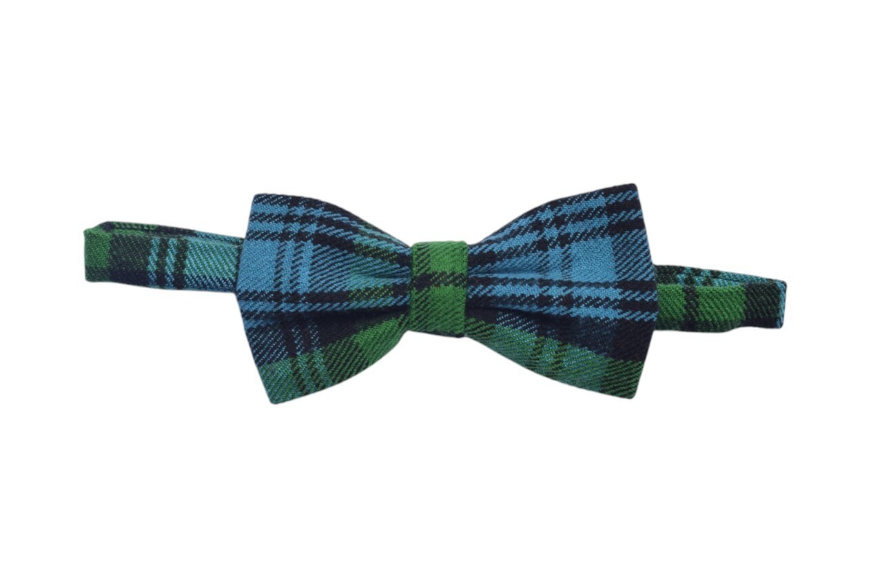 Men’s Scottish Campbell Ancient Tartan Bow Tie Formal Tie For Wedding