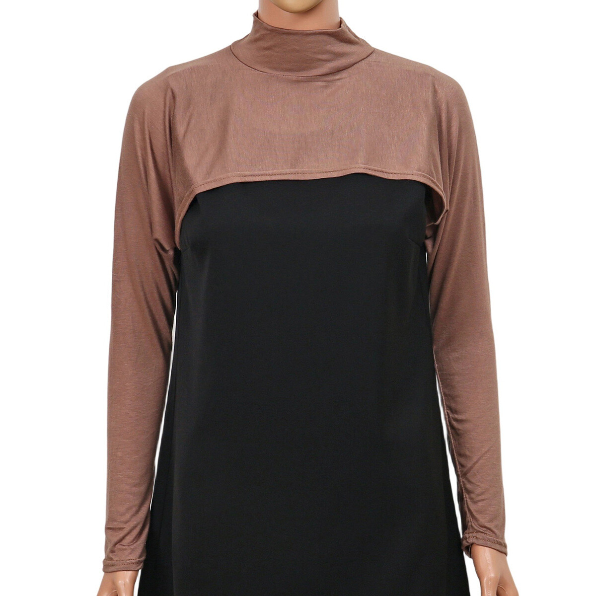 Muslim Women Shoulder Sleeves Neck Cover Arm Sleeve Raglan Sleeves One Piece New