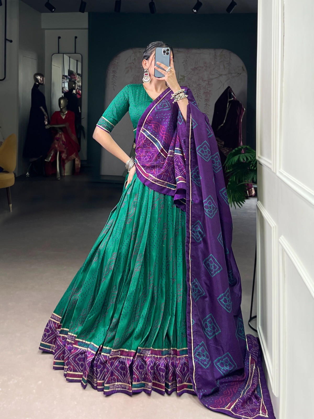 Designer Lehenga Choli Indian Wedding Wear Ethnic Party Dress Stitched Set
