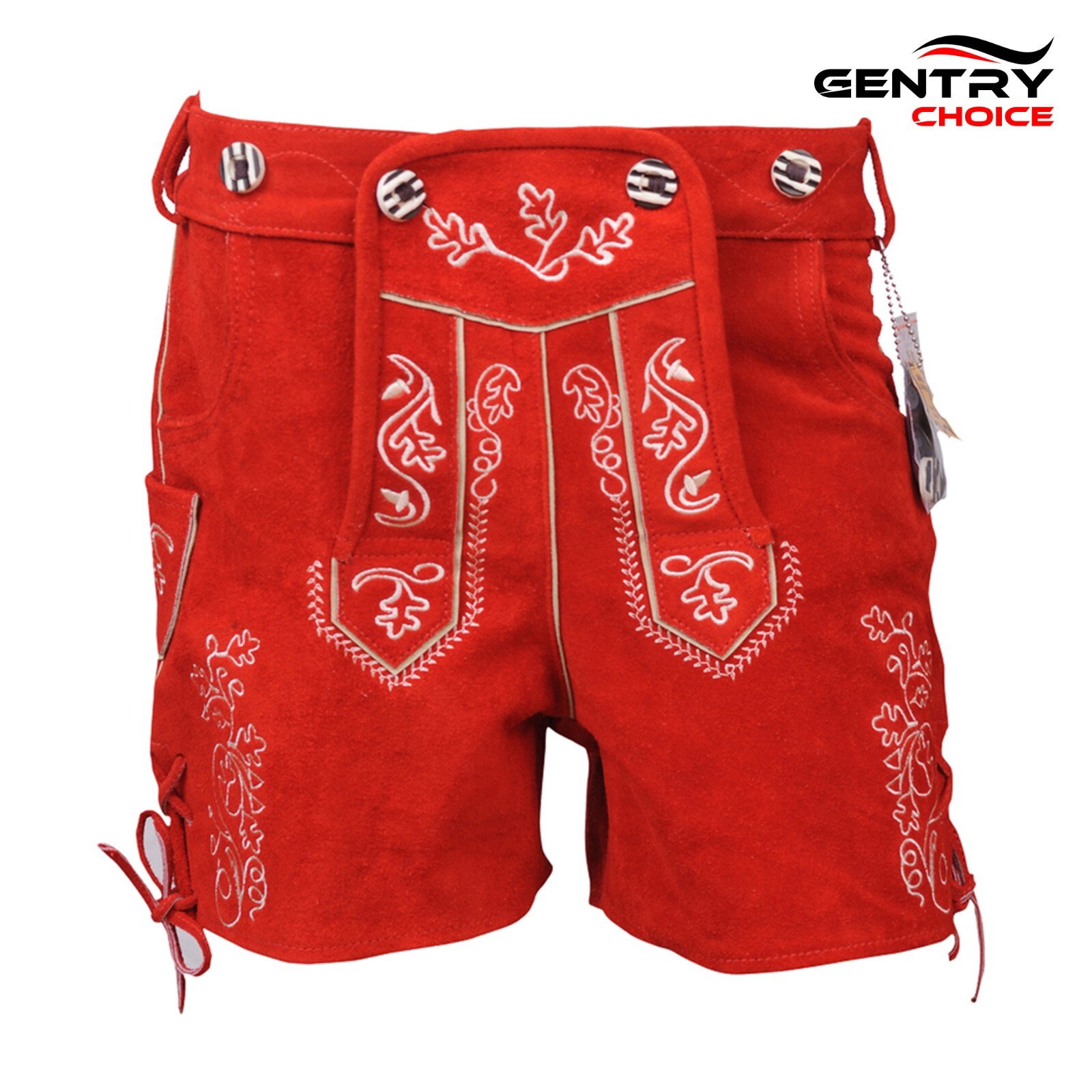 Bavarian Women Lederhosen Red Traditional Ladies Germen Outfit Oktoberfest Dress