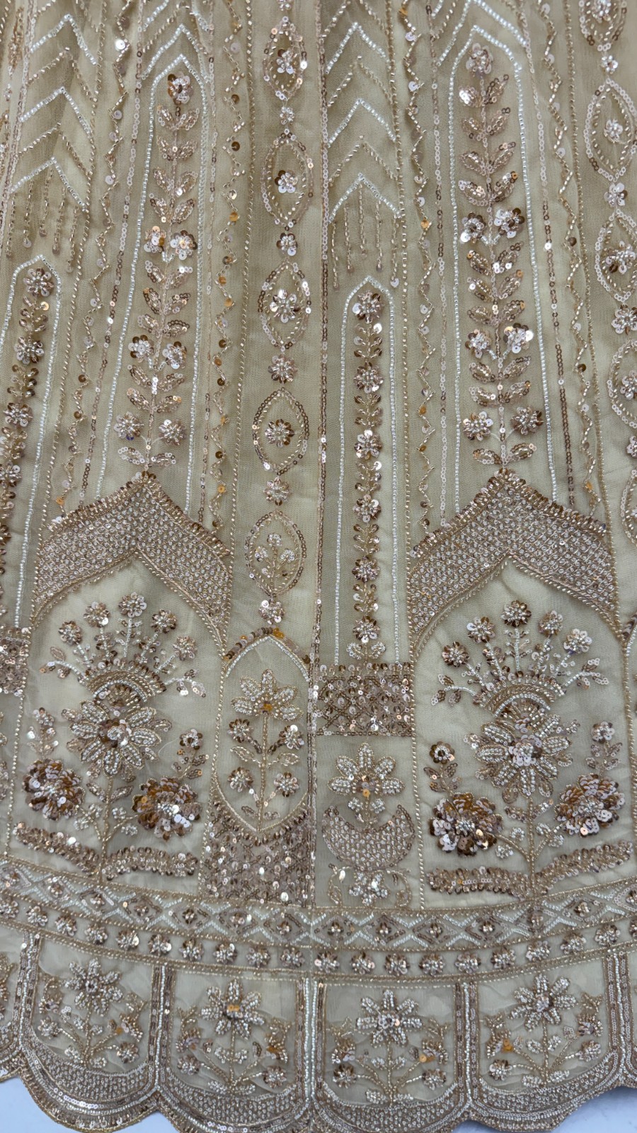 Designer Net Lehenga Choli Hand Beads Zari Embroidery Festive Ethnic Wear