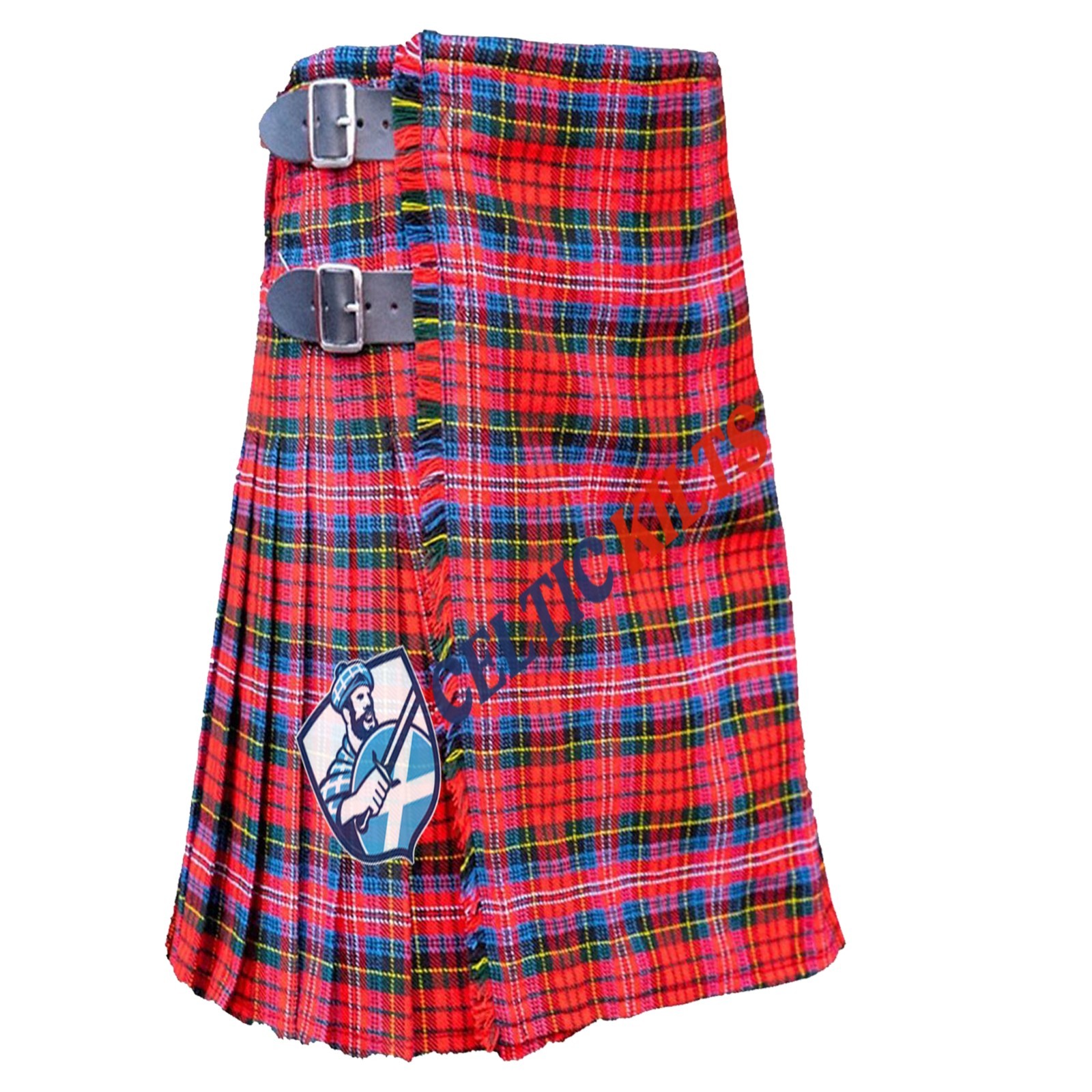 Scottish Traditional Handmade Clan MacPherson Tartan kilt for men Tartan kilts