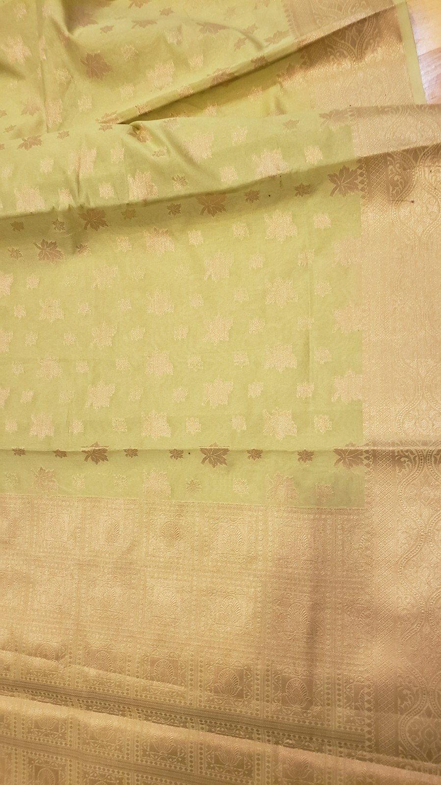 Saree Cotton Silk Zari Weaving Brocade Unstitched Blouse Bollywood Party Wear