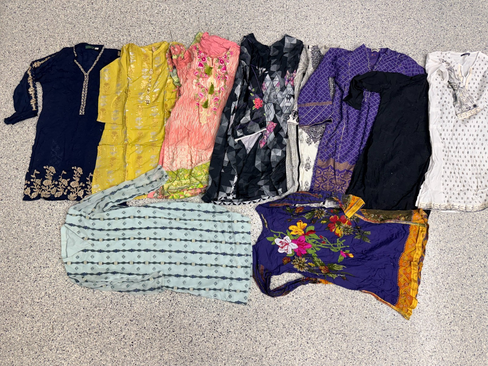 Women’s Multicolor Salwar Kameez Dupatta Khaadi Tunics Reseller Lot