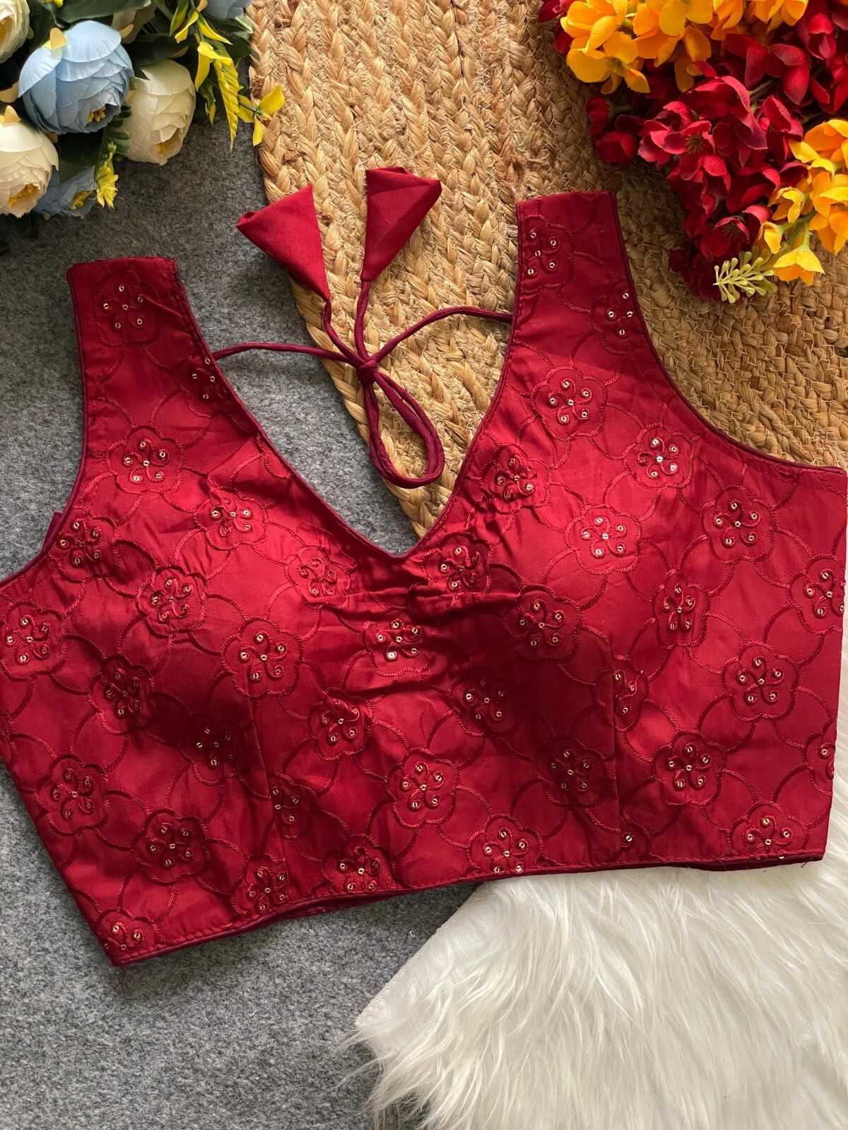 Indian Readymade Saree Blouse New Designer Sari Blouse Stitched Blouse Choli