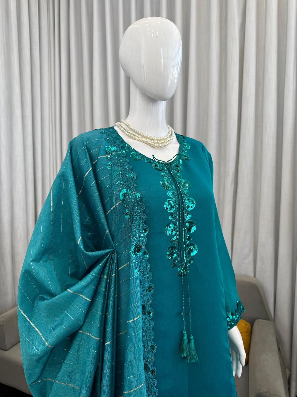 Pakistani Dress Ready Made Suit Indian Wedding Bollywood Farshi Salwar Kameez