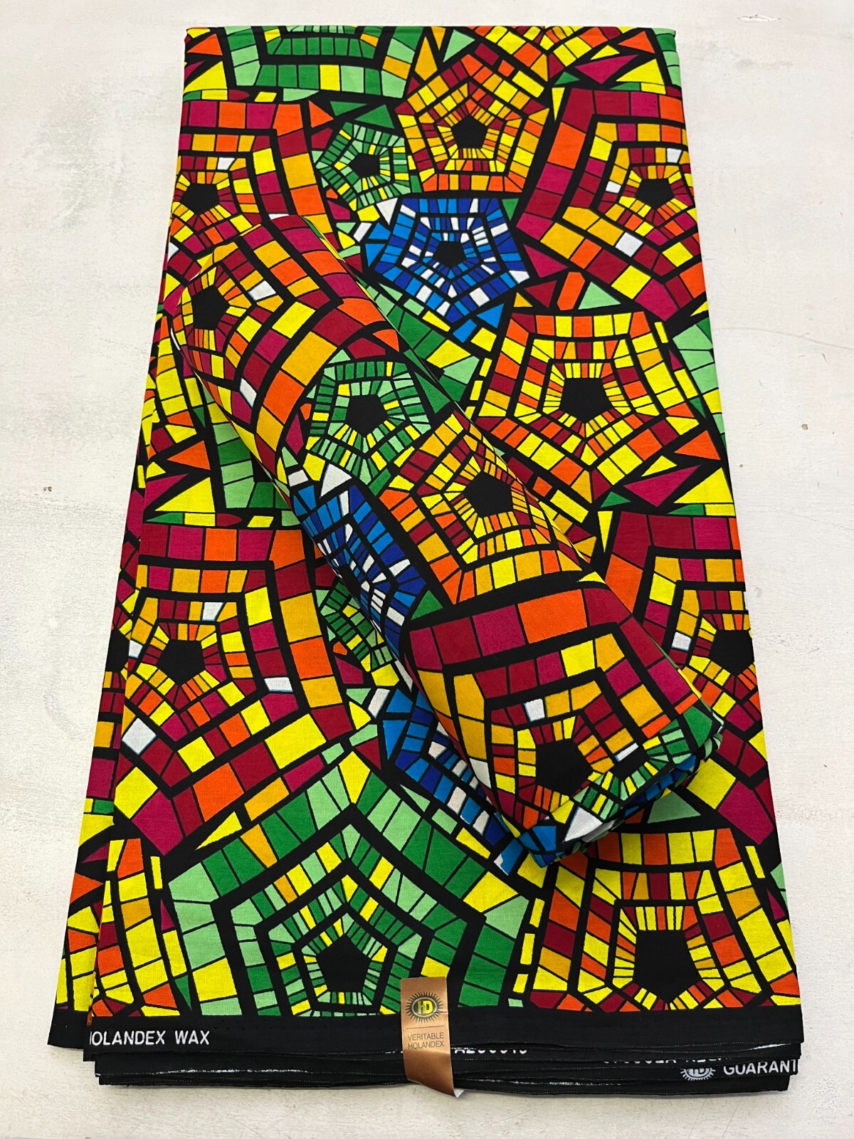 High End Ankara African Wax Print- Sell by 6 yards / 100% Cotton -For Dresses