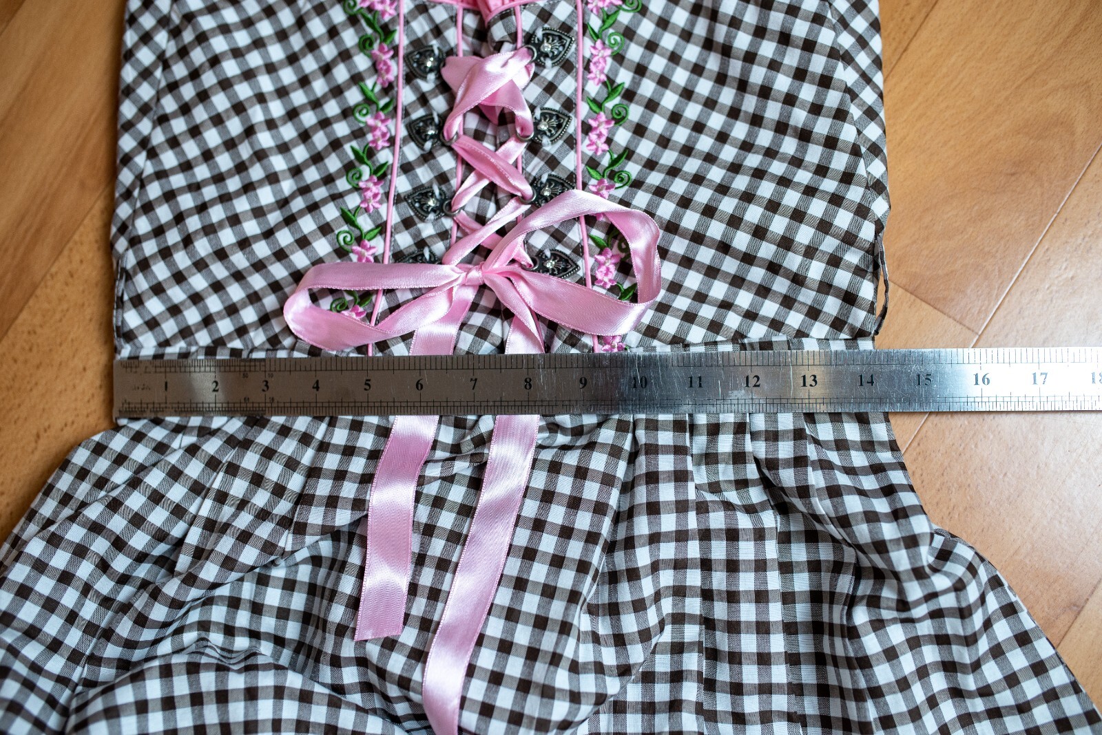 VINTAGE FUCHS TYROL OKTOBERFEST DIRNDL WOMEN’S DRESS Size 38