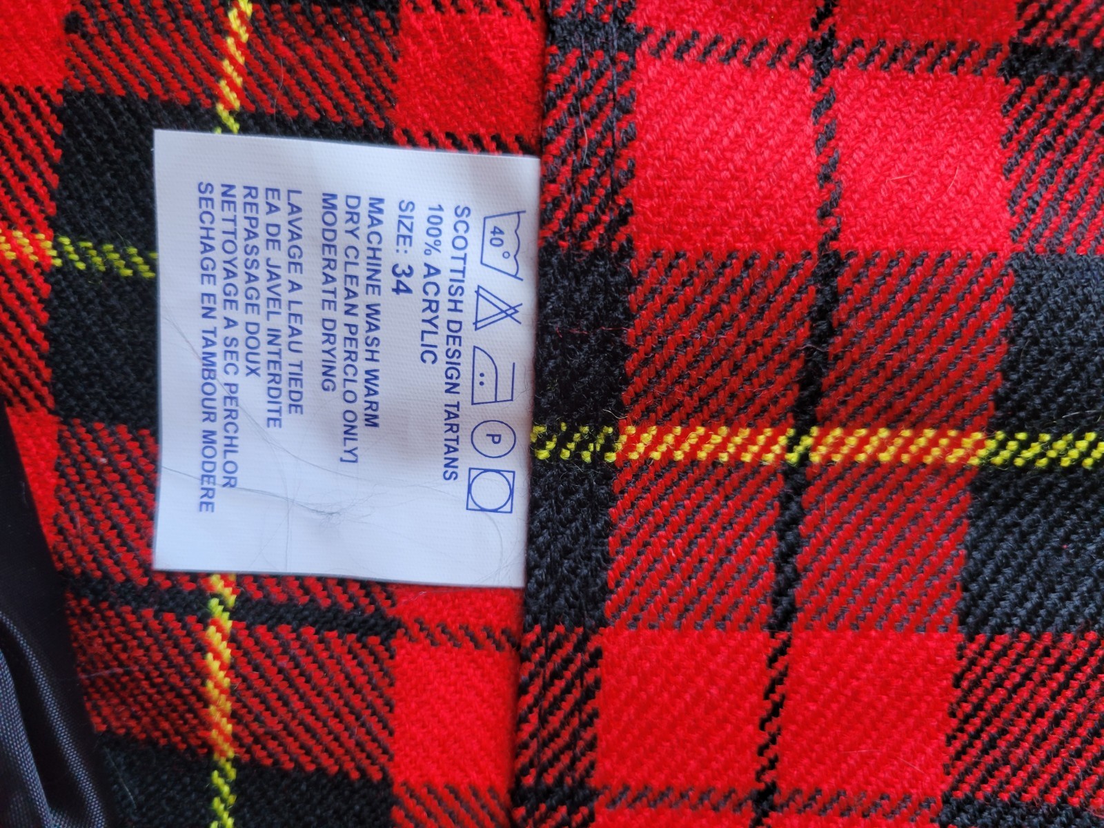Kilt-Wallace tartan, vest, socks, tie, and sporran