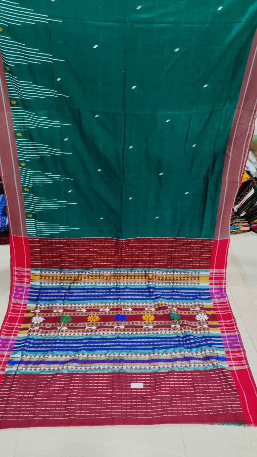 Wedding Odisha Premium Quality cotton ganjam bomkai Handwoven Pure natural dyed