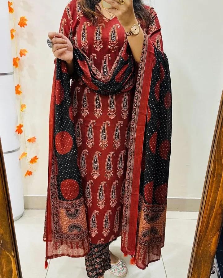 Readymade salwar kameez Kurta Pant Duppta Set Indian Kurtis For Woman