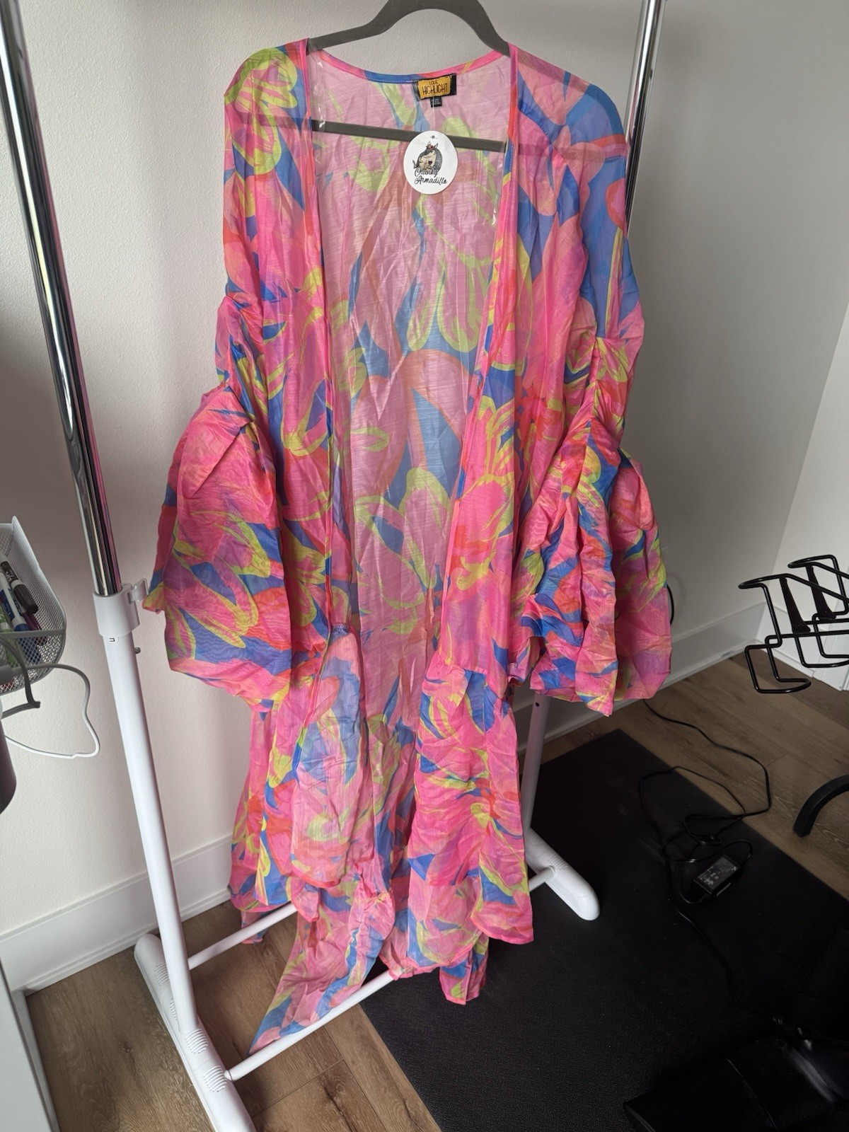 LOVE HIGHLIGHT – DANCE THE NIGHT AWAY DUSTER KIMONO SIZE 3XL NEW WITH TAGS