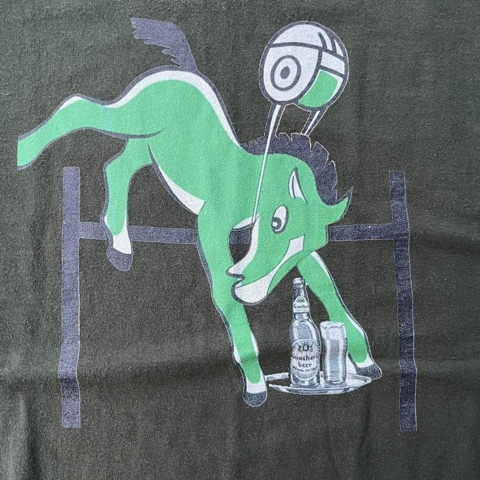 Gunther Beer Tshirt football college Rugby