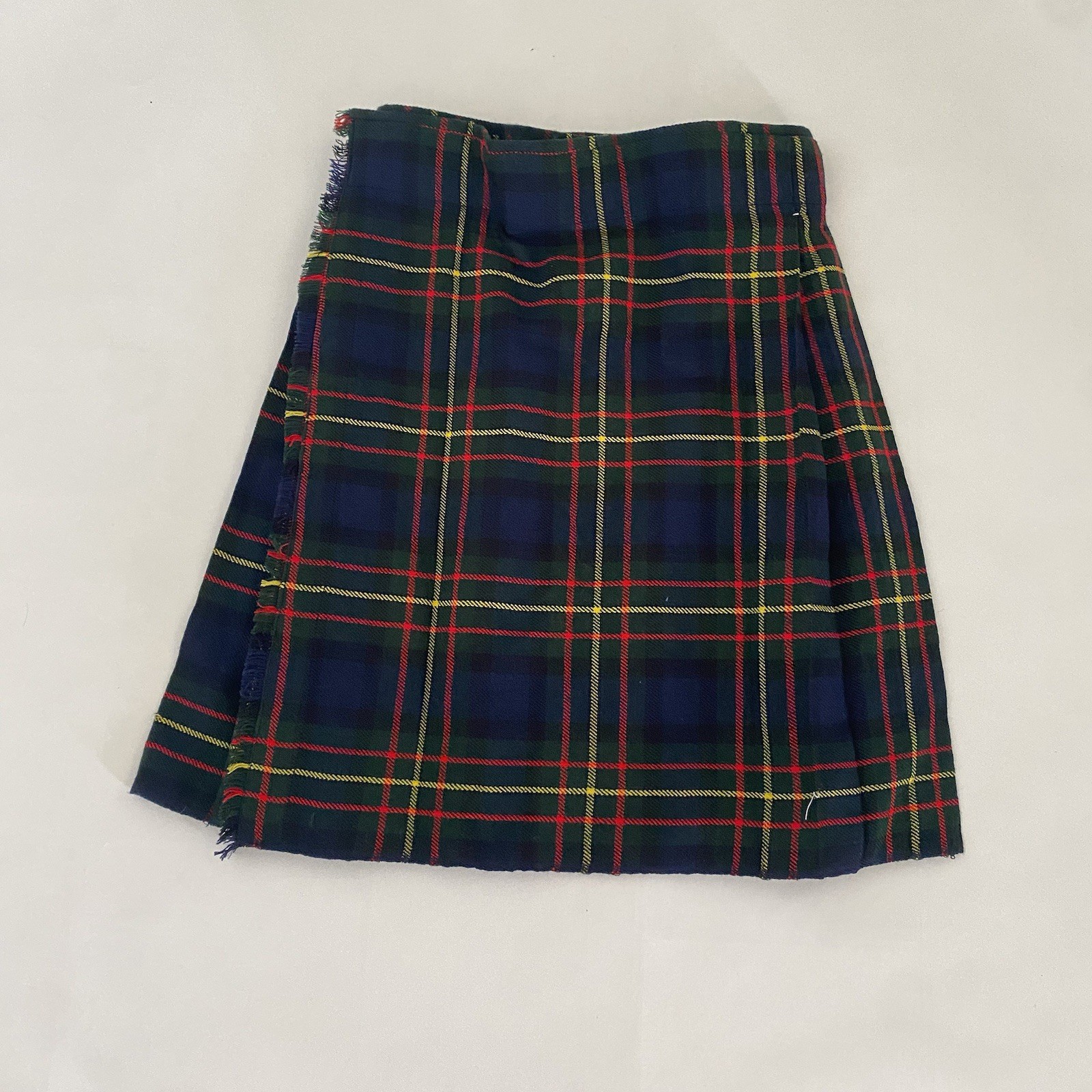 Thrifty-Kilt Stillwaterkilts.com Small Tartan Plaid Pleated Kilt S Navy Men’s