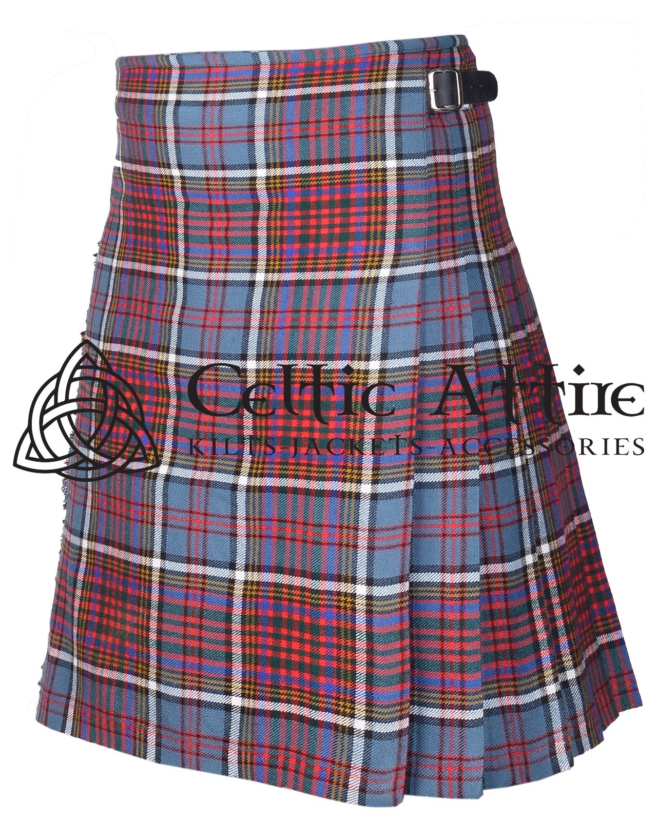 Anderson Ancient Tartan 8 Yard Scottish Kilt – Made to Order By Celtic Attire
