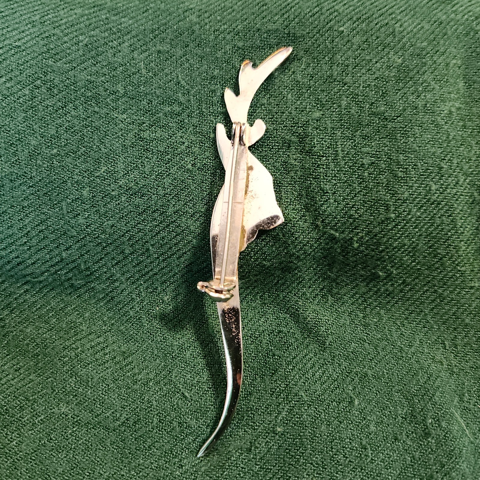 Highland Kilt Company Modern Stag Kilt Pin, Silver