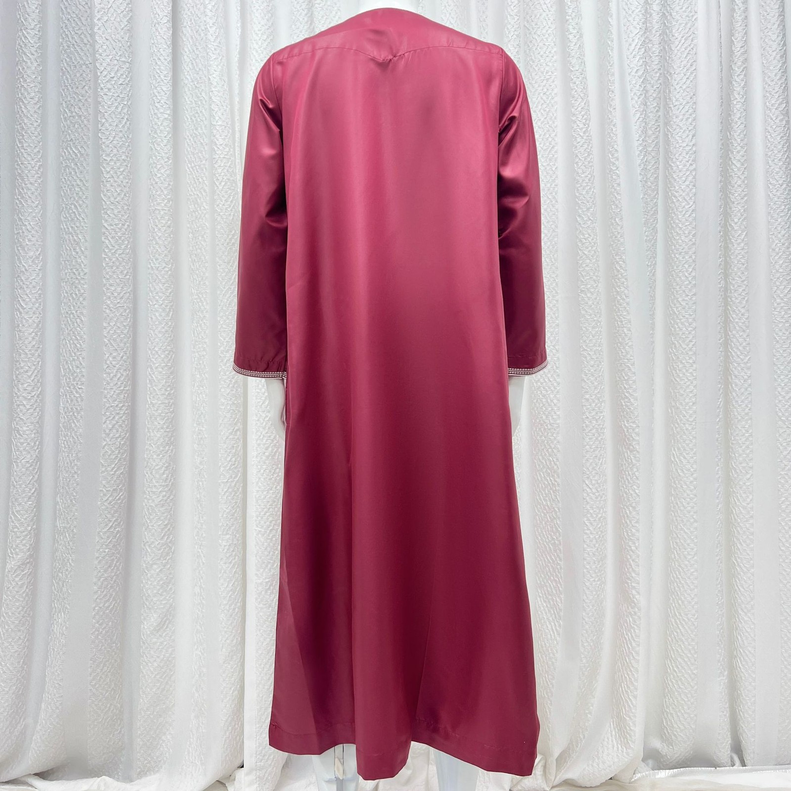 Saudi Men Abaya Muslim Kaftan Jubba Thoub Thobe Dishdasha Arab Long Robe Ramadan