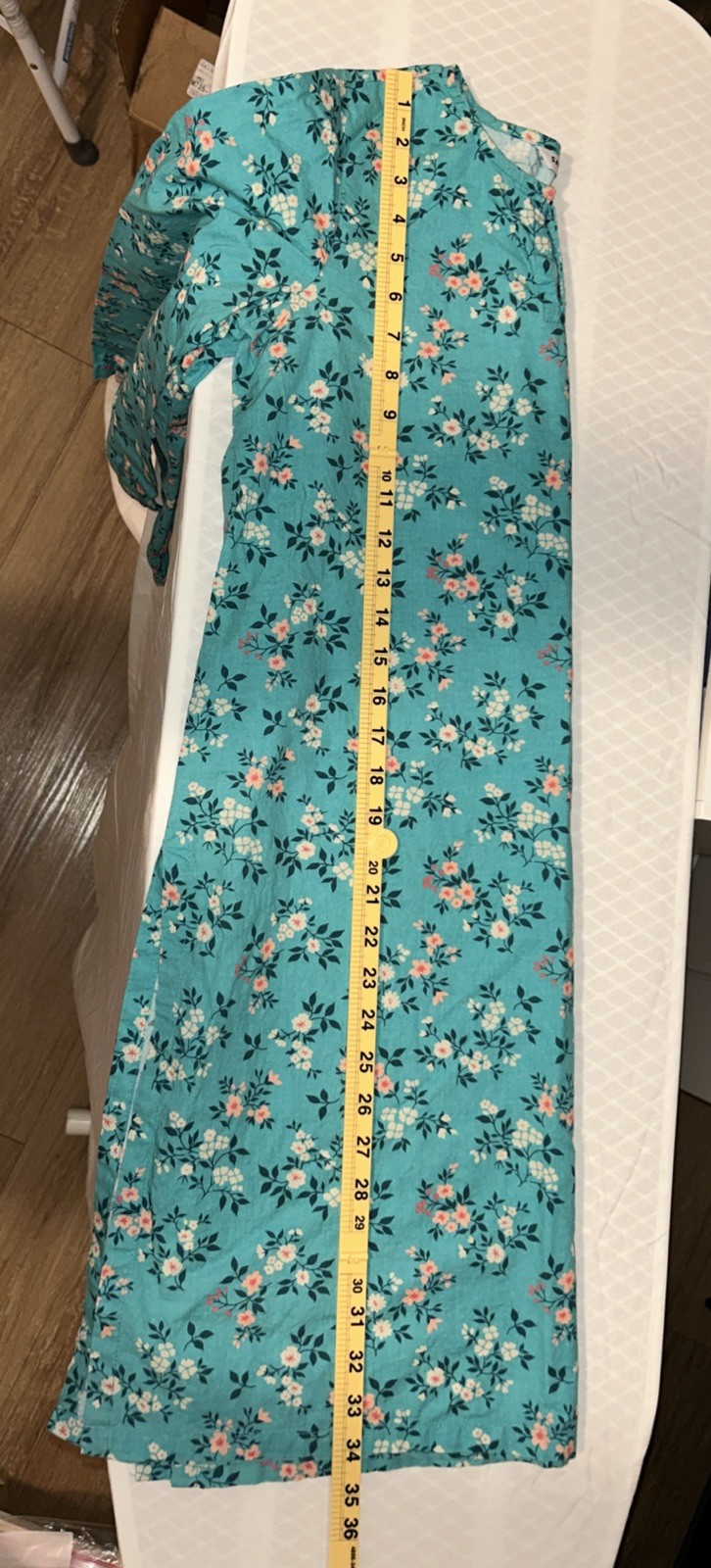Sapphire Brand Shalwar (Salwar) Kameez Pakistani Extra Small Teal Floral
