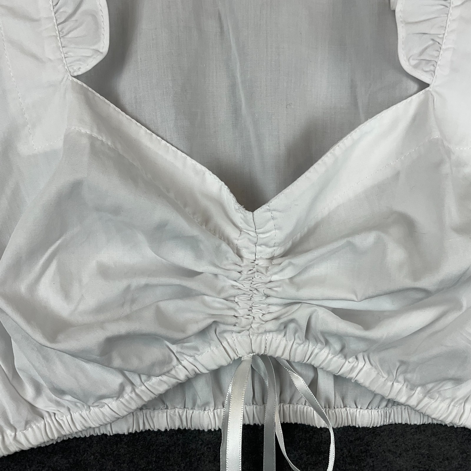 Dirndl Blouse Germany Bavarian Top Trachten Octoberfest Folk Festival Size 40 /M