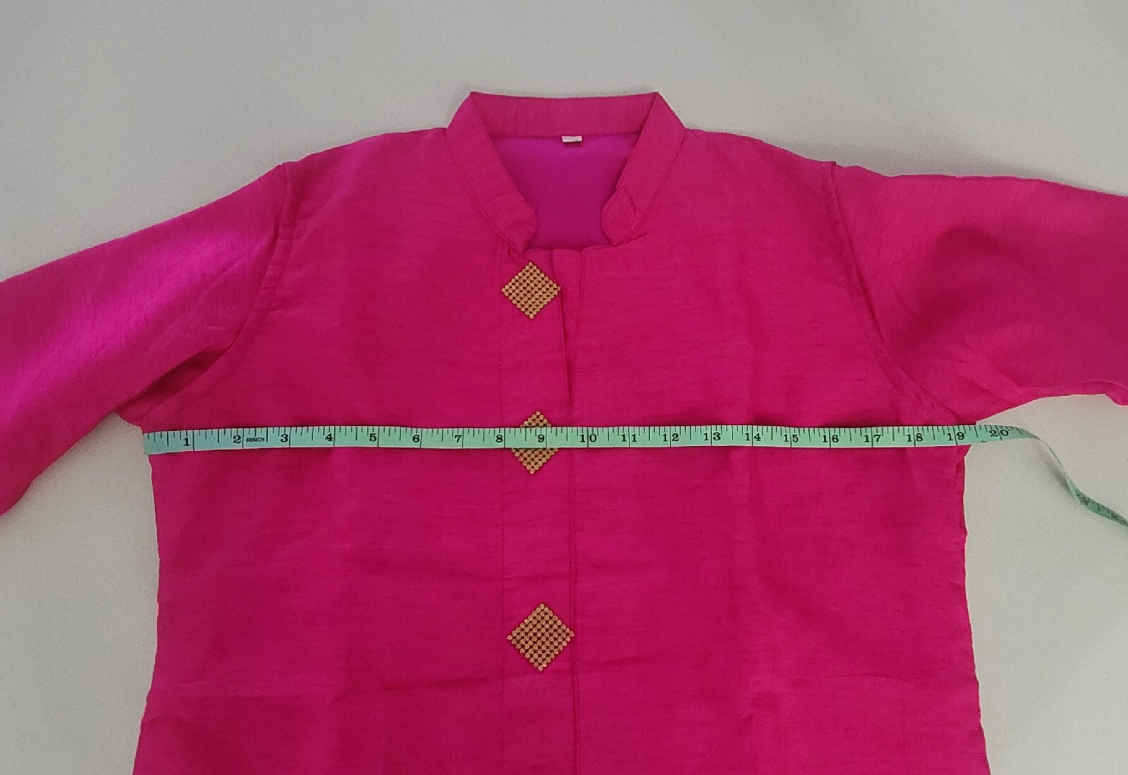 Hot Pink Kurta/ kurti, Simple, Great For Haldi Function- 1 piece