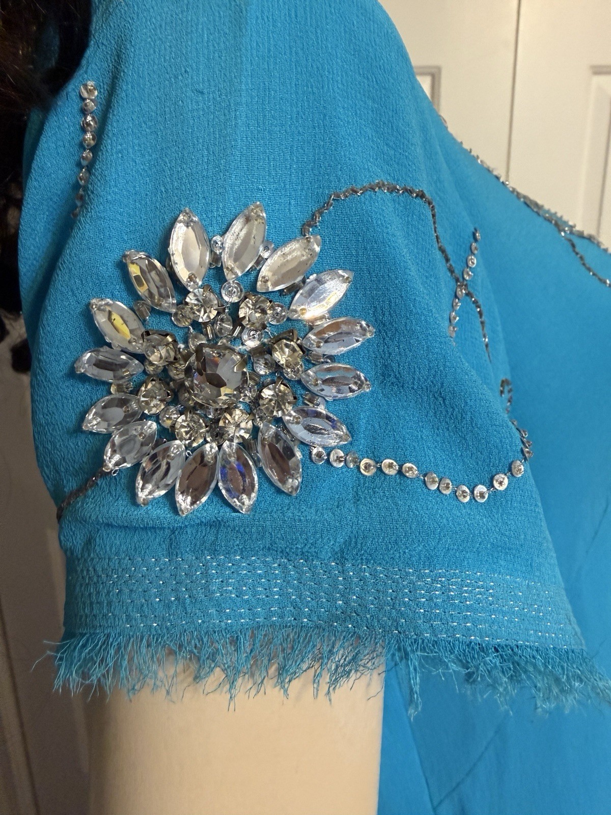 Vntg Y2K Poshaak Indian fashion dress, brand new with original tags Sz.M $395