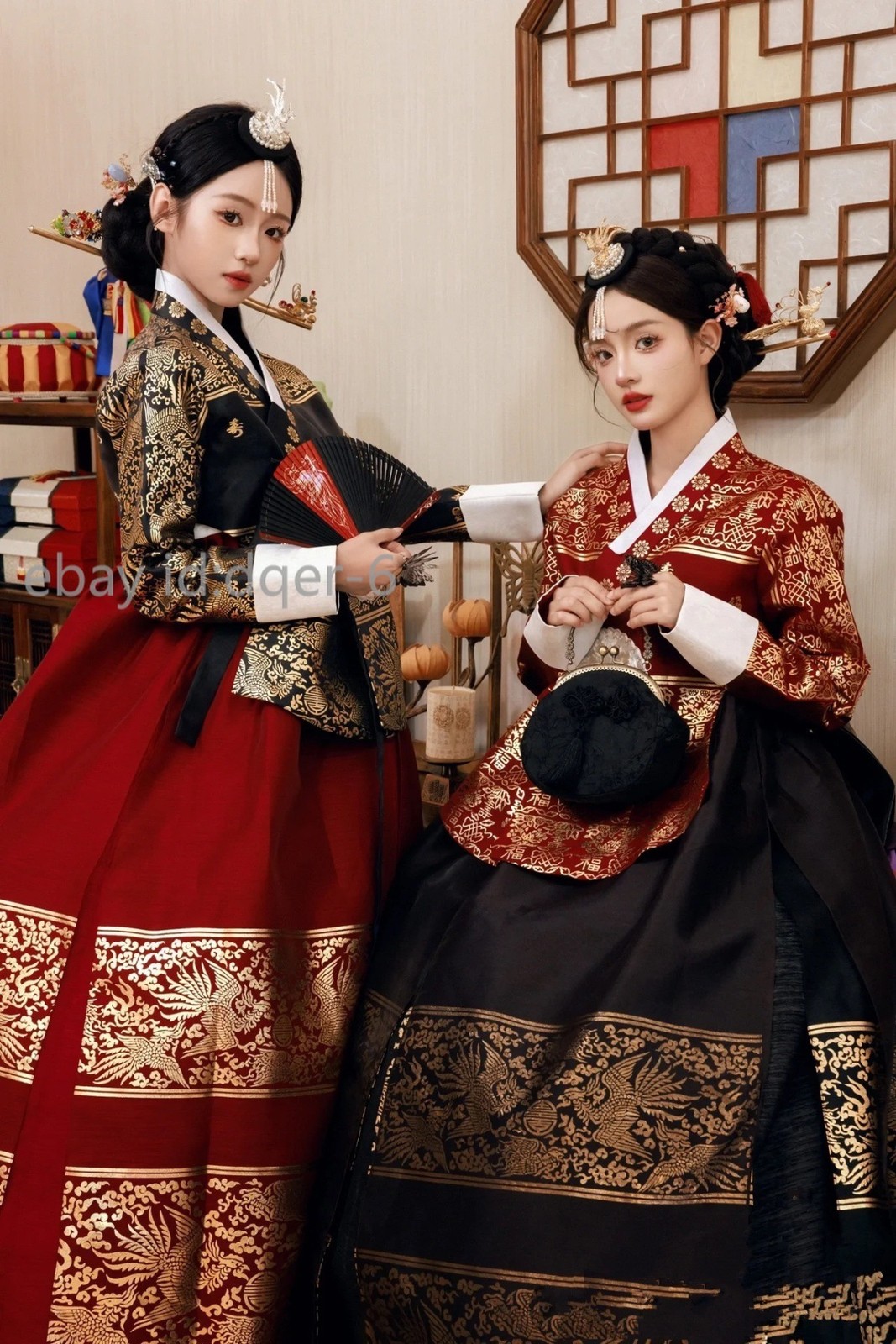 Women Korean Hanbok Traditional Dress National Costume Court Dress Wedding New