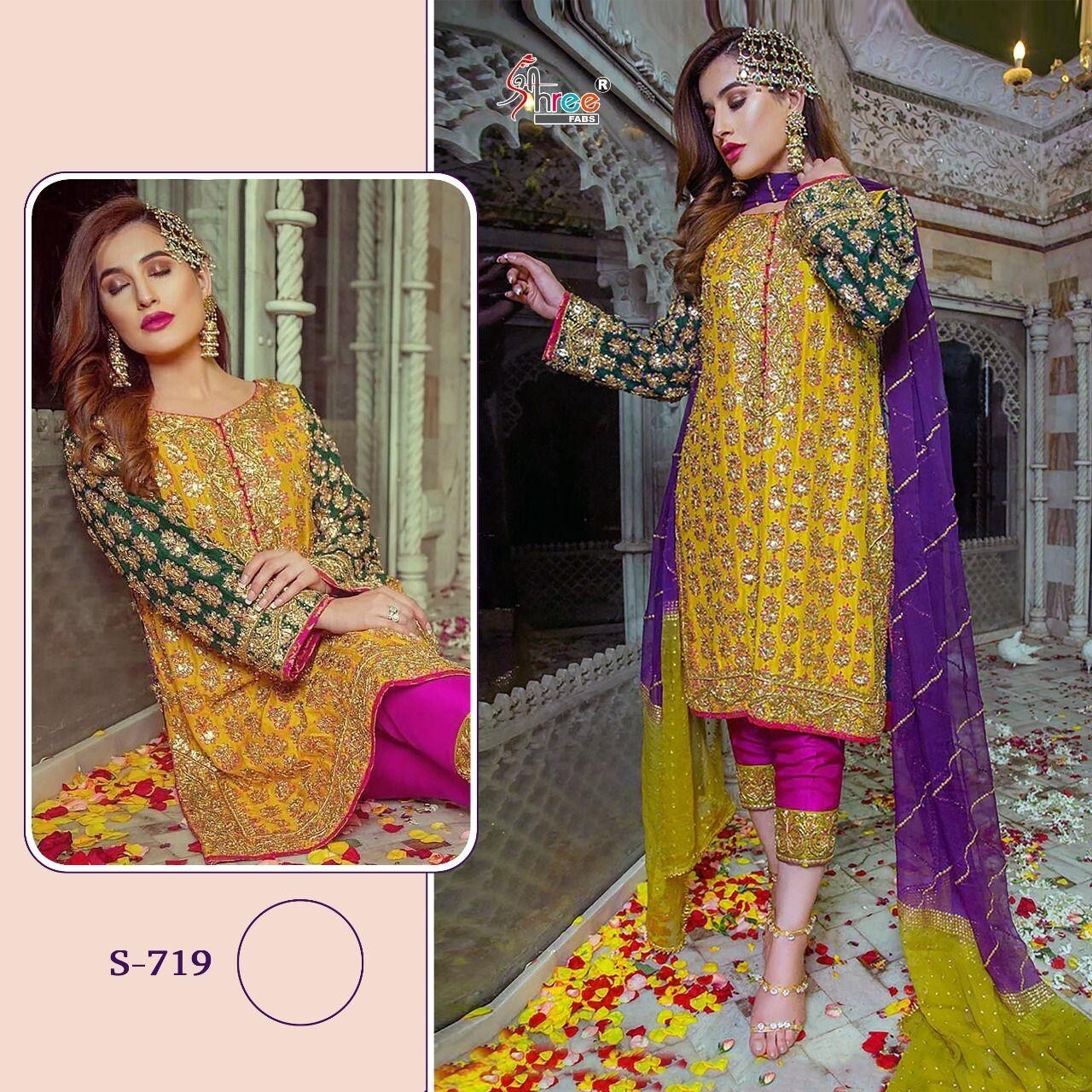Designer Indian Pakistani Salwar Kameez Bollywood Dress Party Wear Suit wedding
