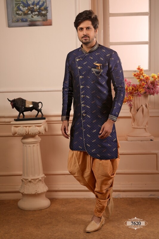 Indian Mens Wedding Bollywood Ethnic Wear Designer Mens Indo Western Dress India