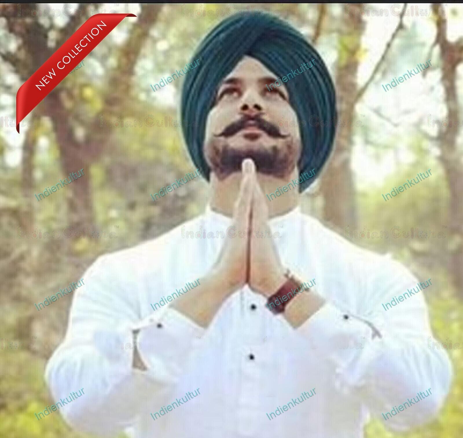 Mens Shirt Kurta Cotton Indian PunjabiClothing Dress Men Long Kurta With Pajama